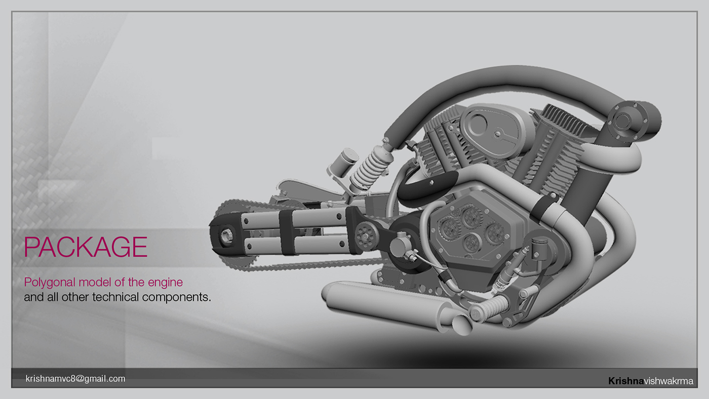 Automatic design，Sports car，motorcycle，modeling，Render，