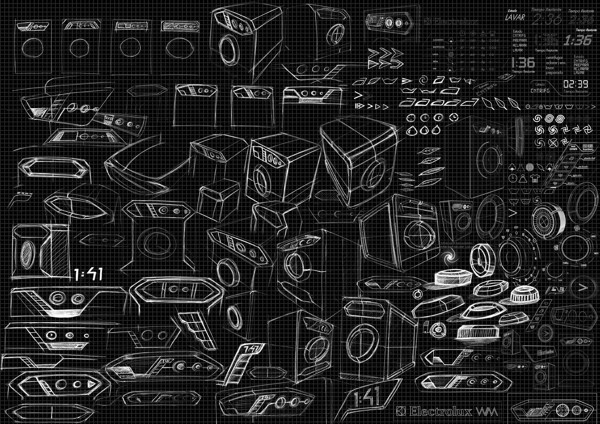 household electrical appliances，an electric appliance，Washing machine，Electrolux，