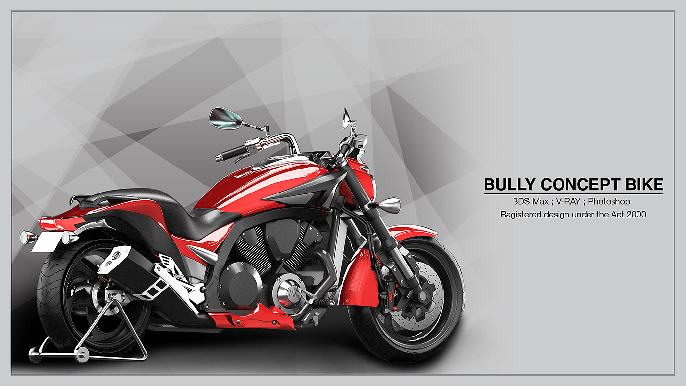 Automatic design，Sports car，motorcycle，modeling，Render，