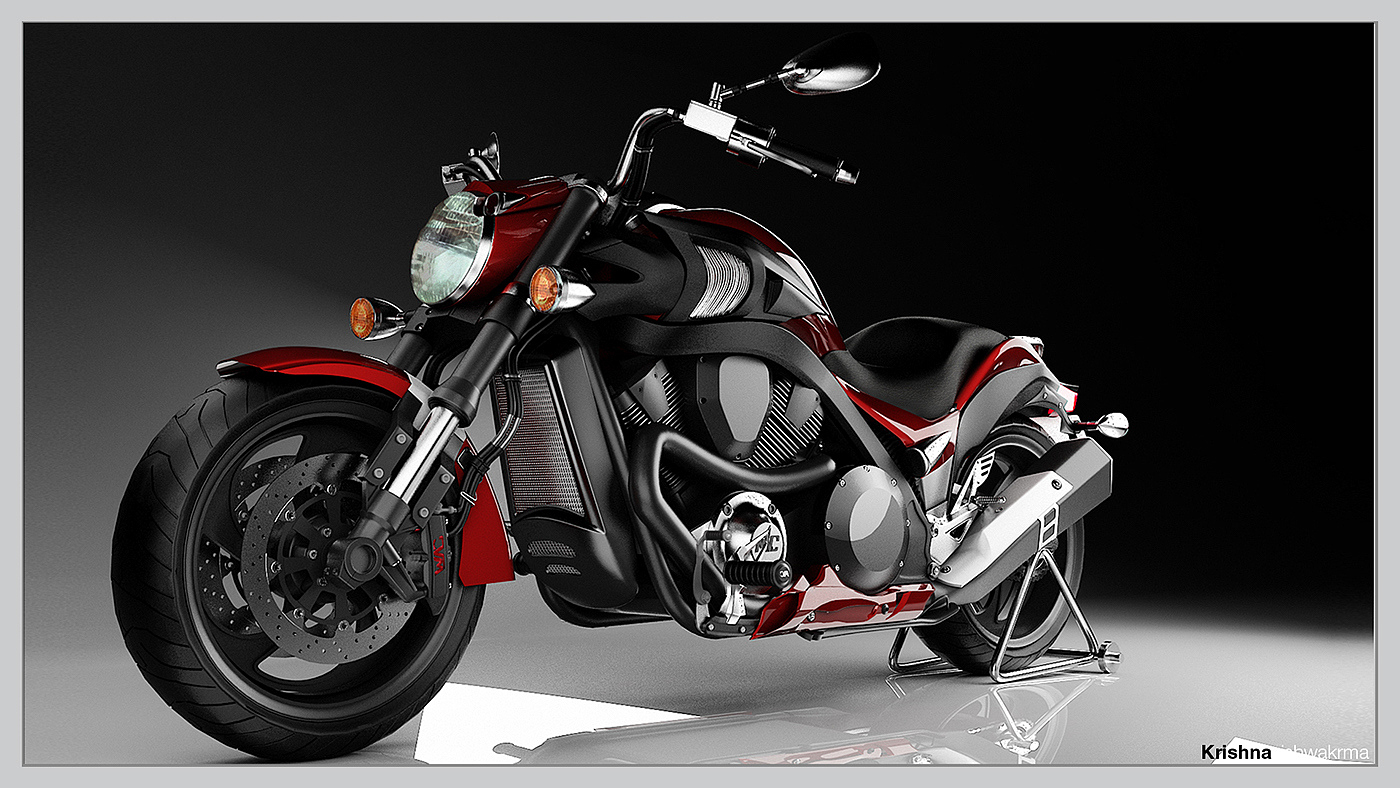 Automatic design，Sports car，motorcycle，modeling，Render，