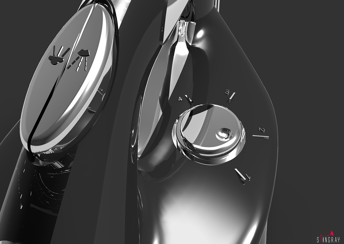 concept，gun，Electric iron，design sketch，aggregate，