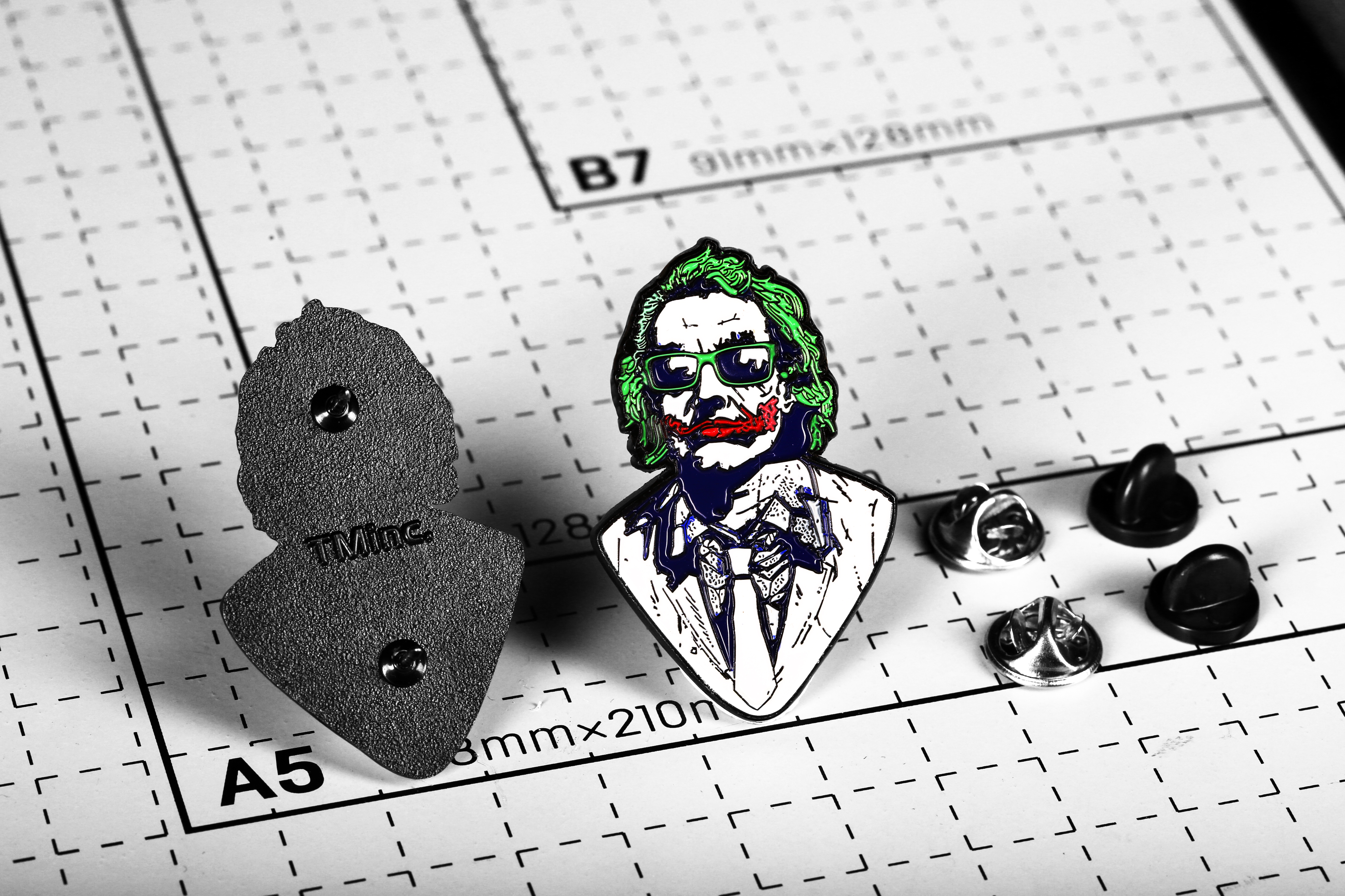 badge，Metal Brooch，Trendy wear，