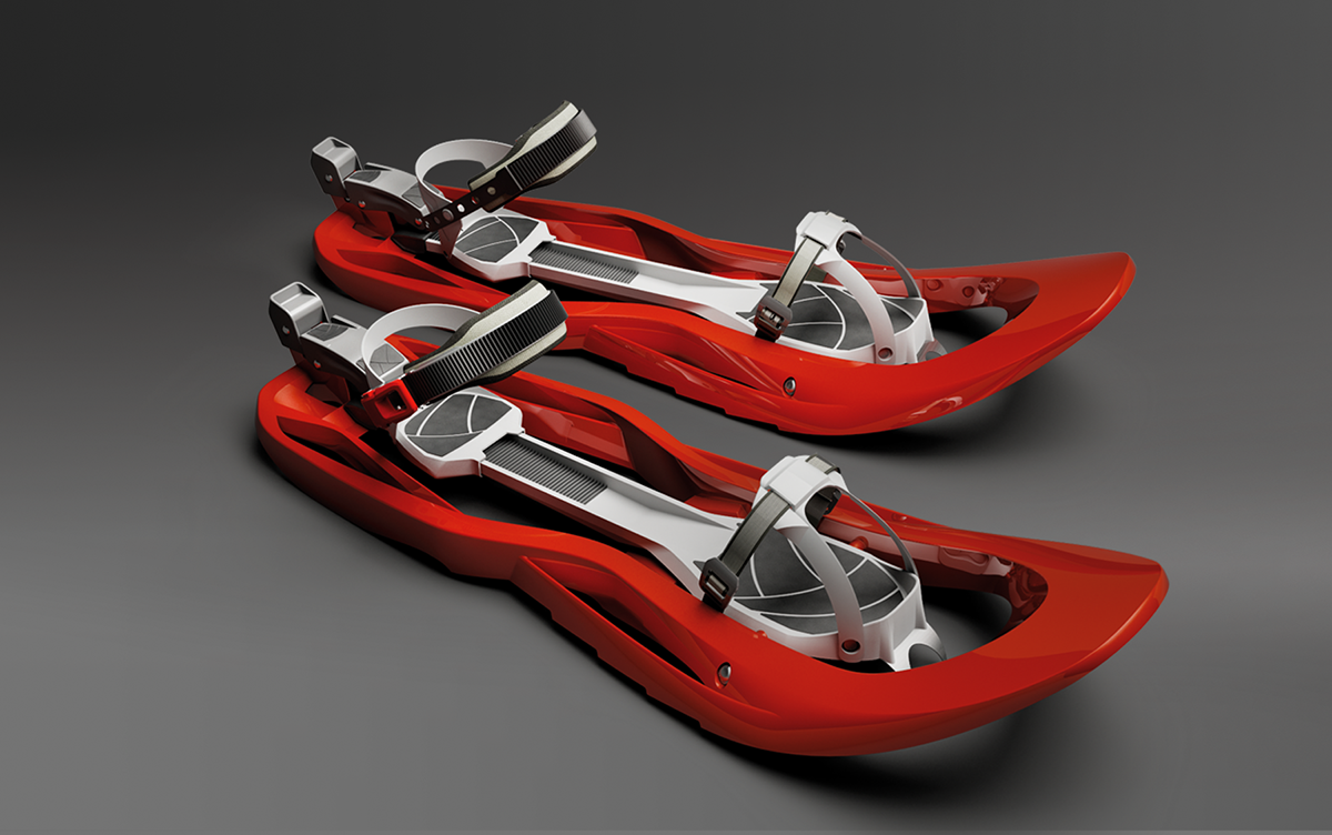 outdoor sport，product design，conceptual design，skiing，design sketch，