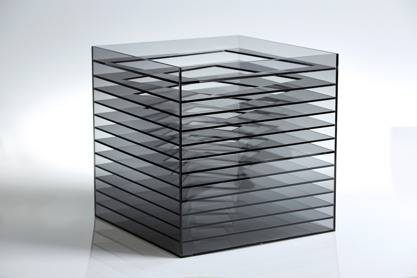 Building interior，Sculpture，inspiration，vertigo，stairs，rotate，