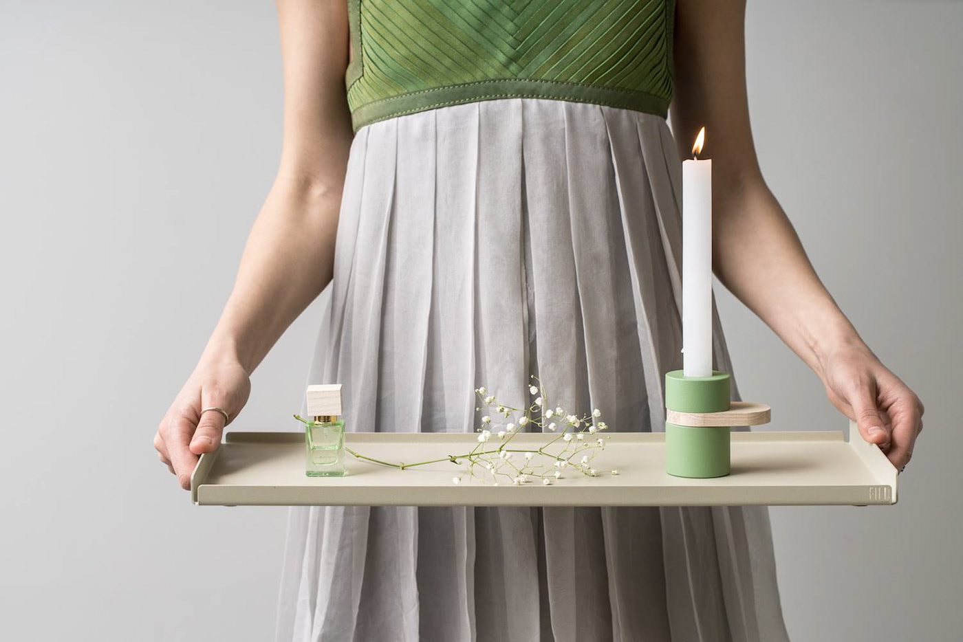 Mint Green，Candlestick，lamp，Table，