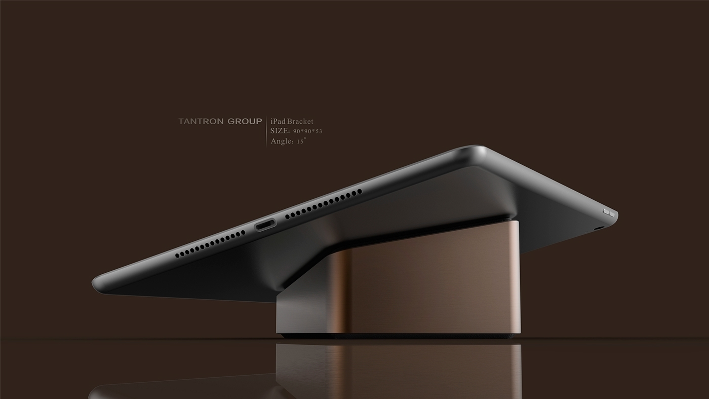 Office leisure，Bracket，product design，Metallic texture，