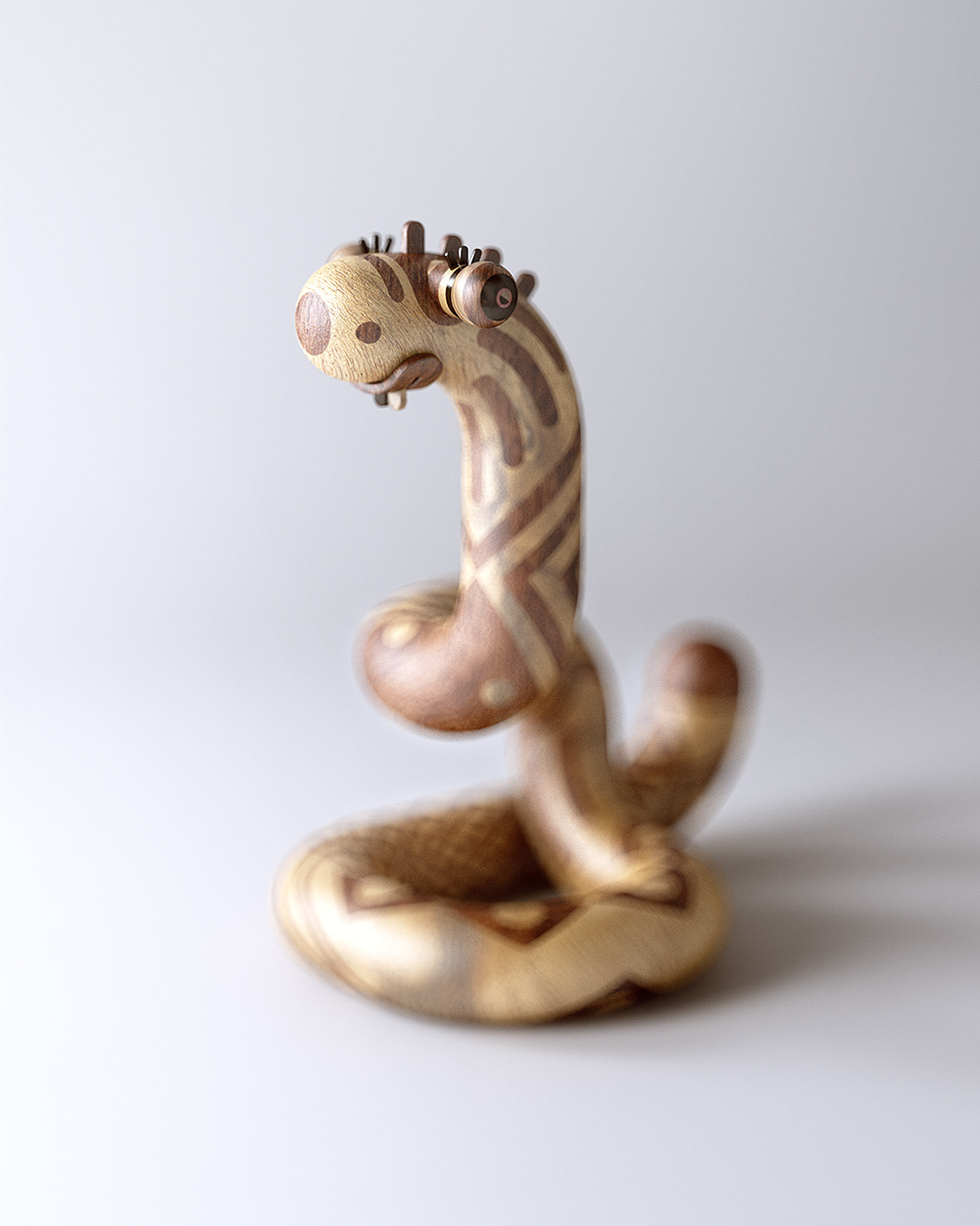 Toys，wooden ，poster，illustration，lovely，carving，