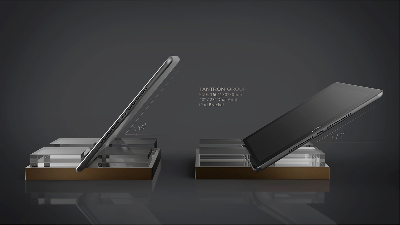 Office leisure，Bracket，product design，Metallic texture，