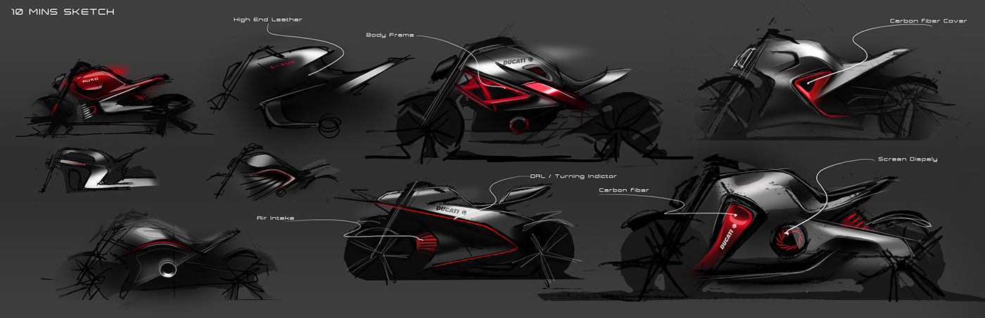 industrial design，Intelligent technology，design sketch，Sketch，Hand drawn，