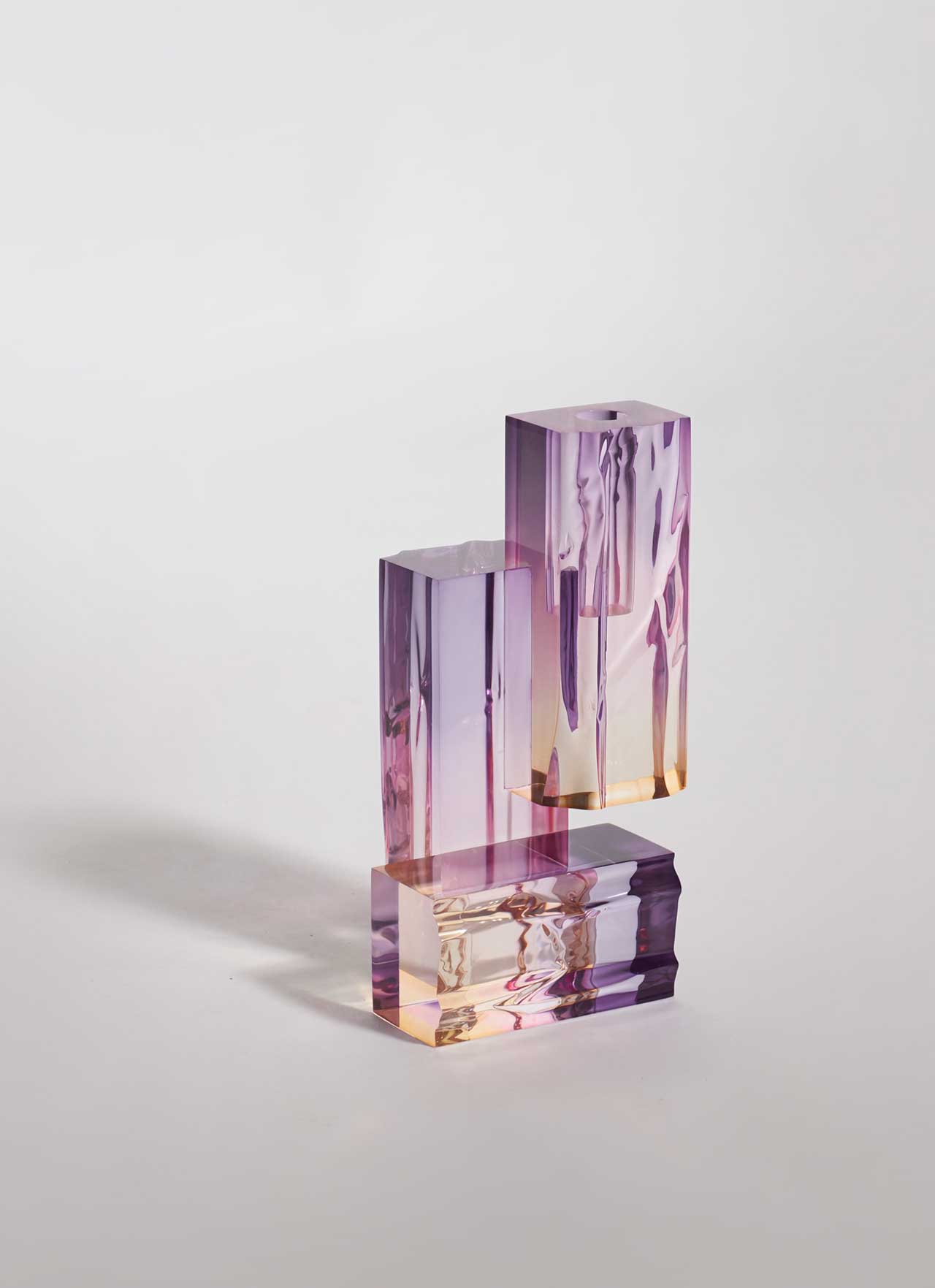 vase，Acrylic，Crystal clear，Art，