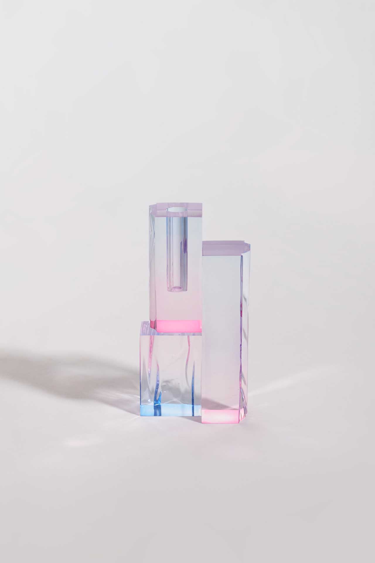 vase，Acrylic，Crystal clear，Art，