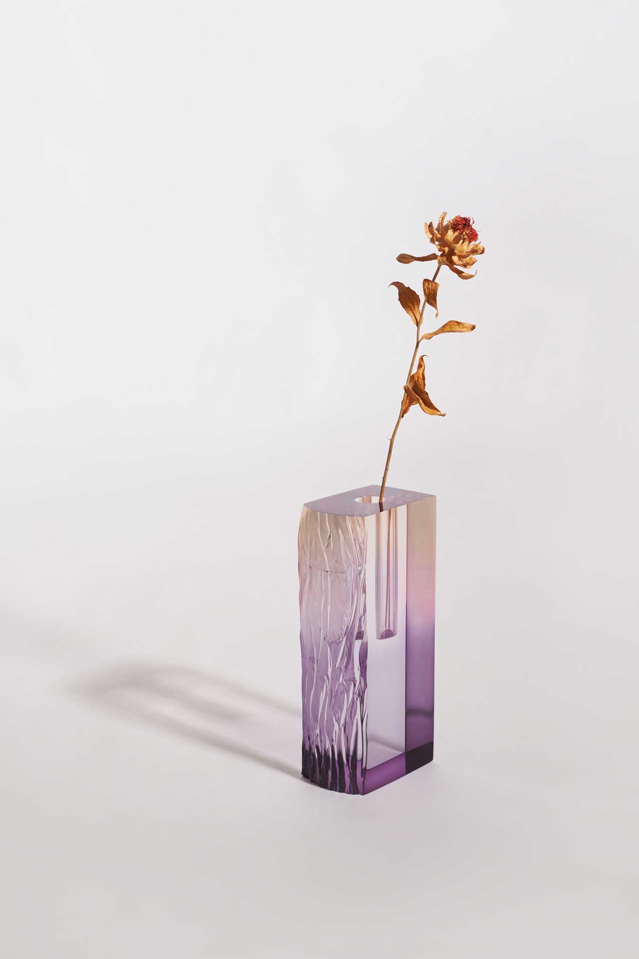 vase，Acrylic，Crystal clear，Art，