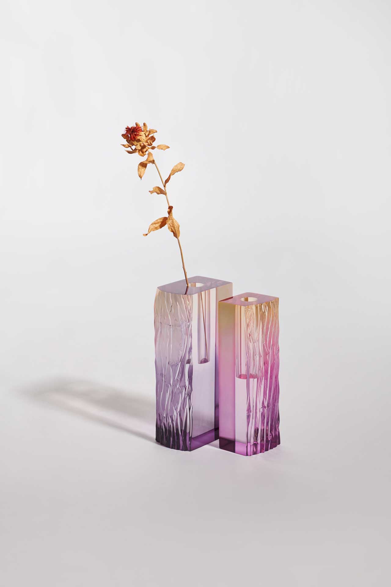 vase，Acrylic，Crystal clear，Art，