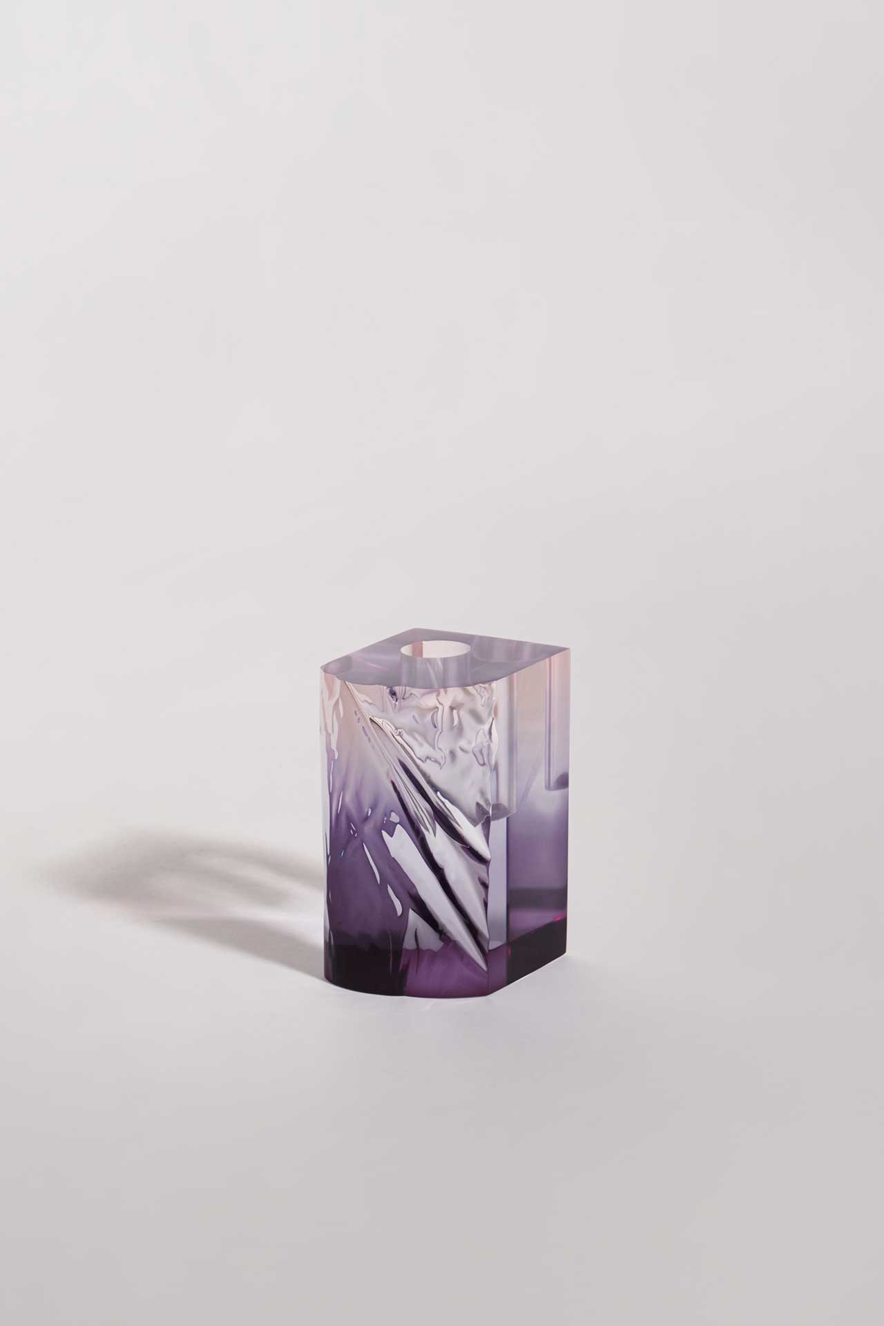 vase，Acrylic，Crystal clear，Art，