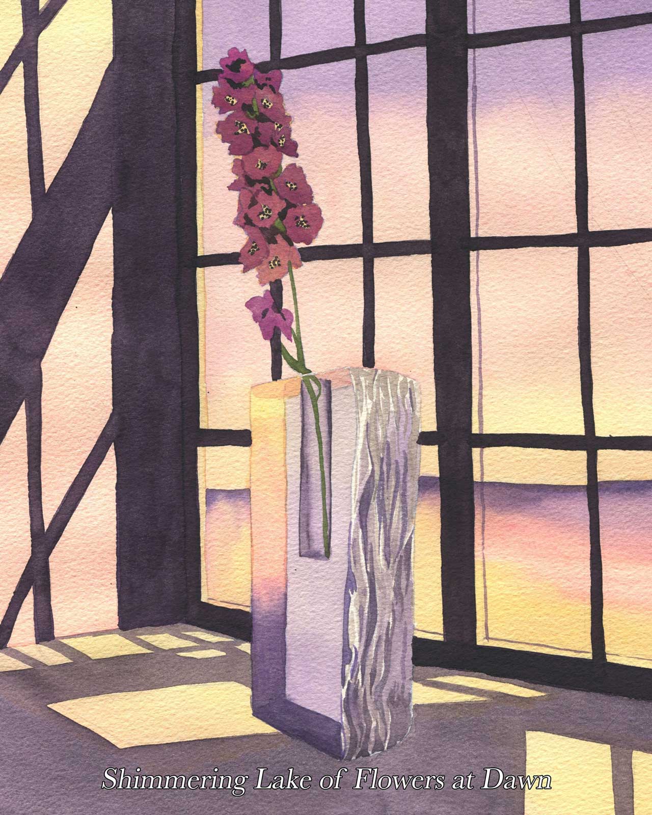 vase，Acrylic，Crystal clear，Art，