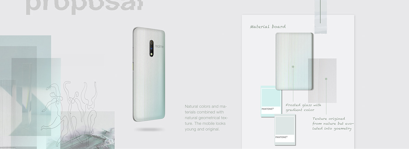 cmf，mobile phone，Color material，