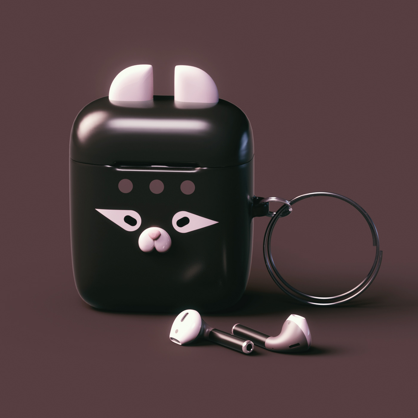 headset，Wireless headset，Q Meng，industrial design，product design，