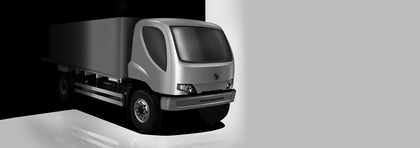 Intelligent technology，industrial design，Truck design，Hand drawn design，design sketch，