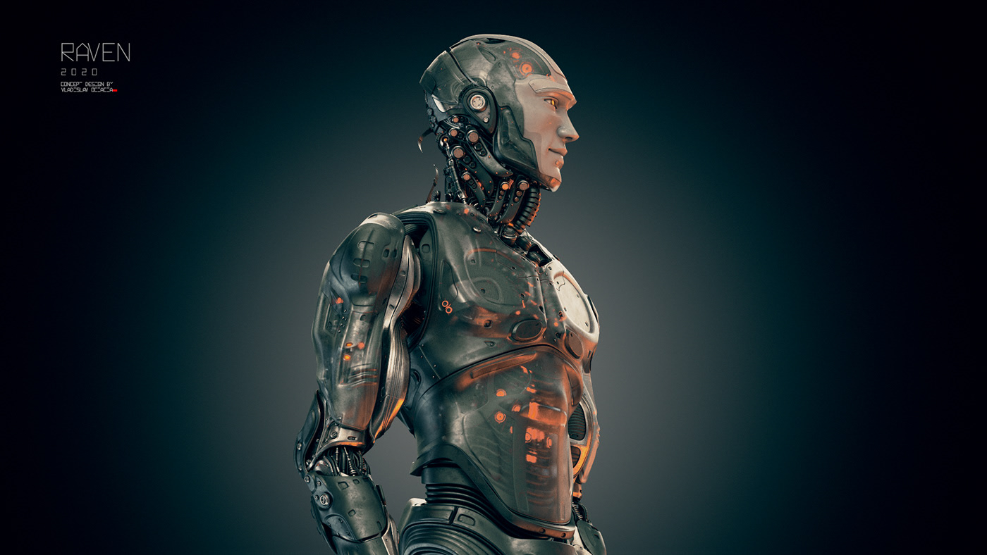 robot，graphic design ，Character design，illustration，