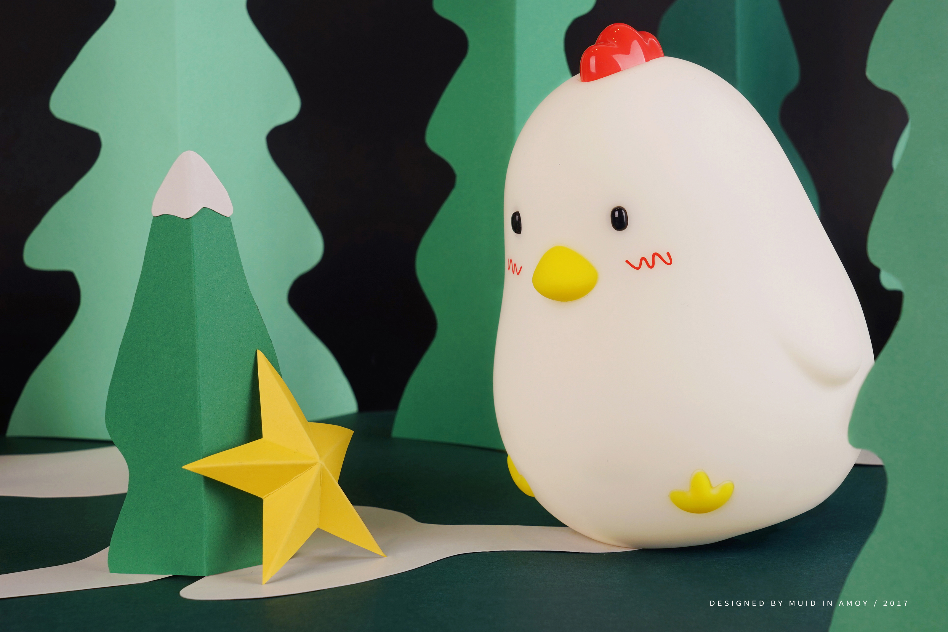 original，Wake up light，Night light，alarm clock，industrial design，product design，