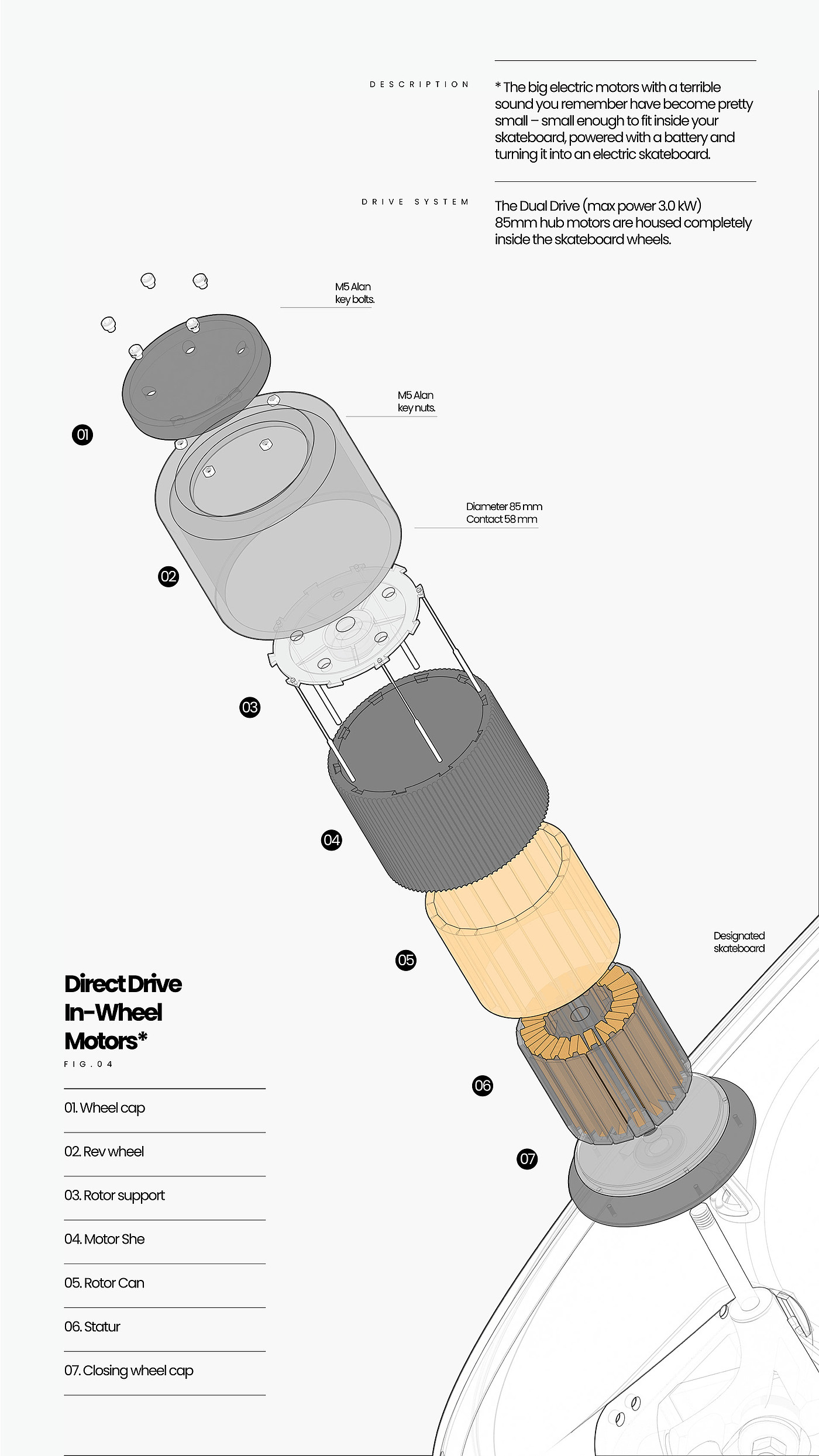 Skate，Electric skateboard，motion，