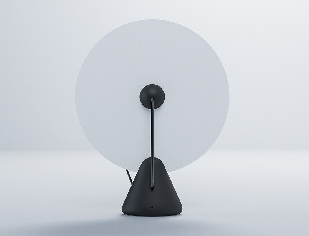 Yicong Lu，Record Lamp，灯具，转盘灯，