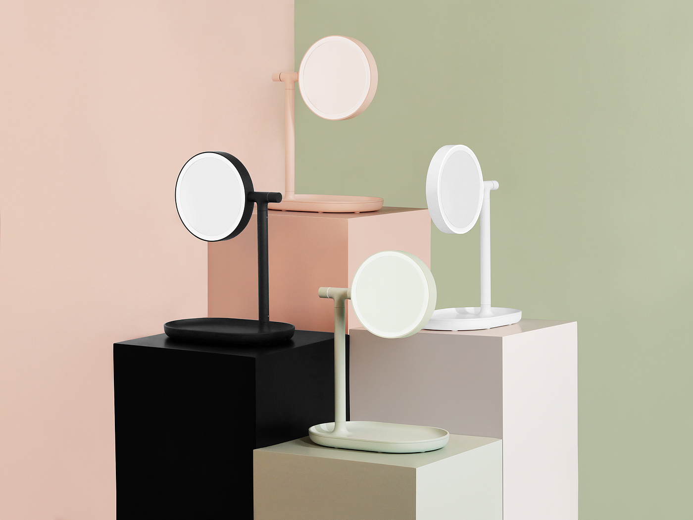 Beauty mirror，industrial design，product design，MUID，