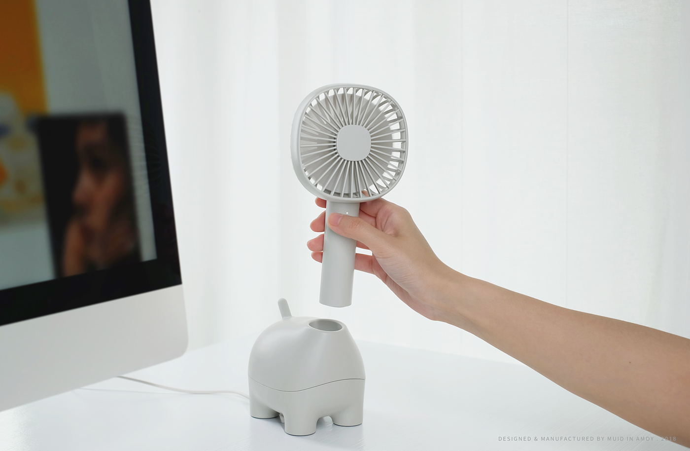 product design，industrial design，MUID，Small fan，