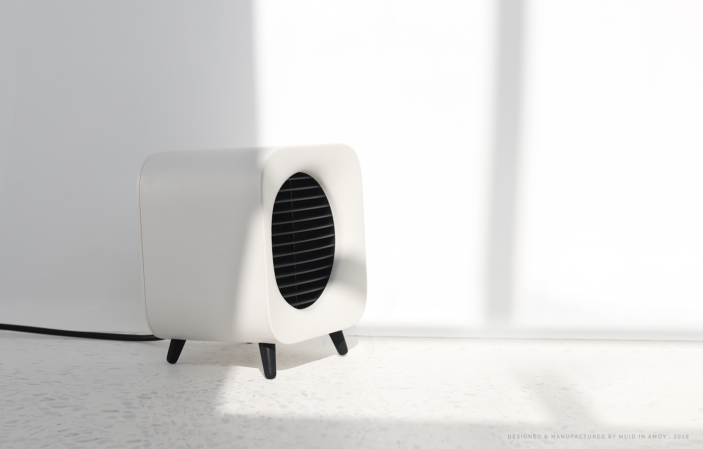 made in China，Air heater，MUID，industrial design，product design，