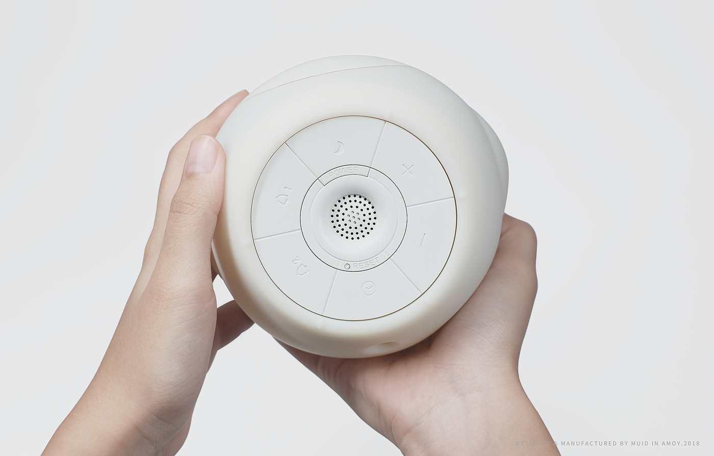 product design，industrial design，MUID，Night light，Wake up light，alarm clock，