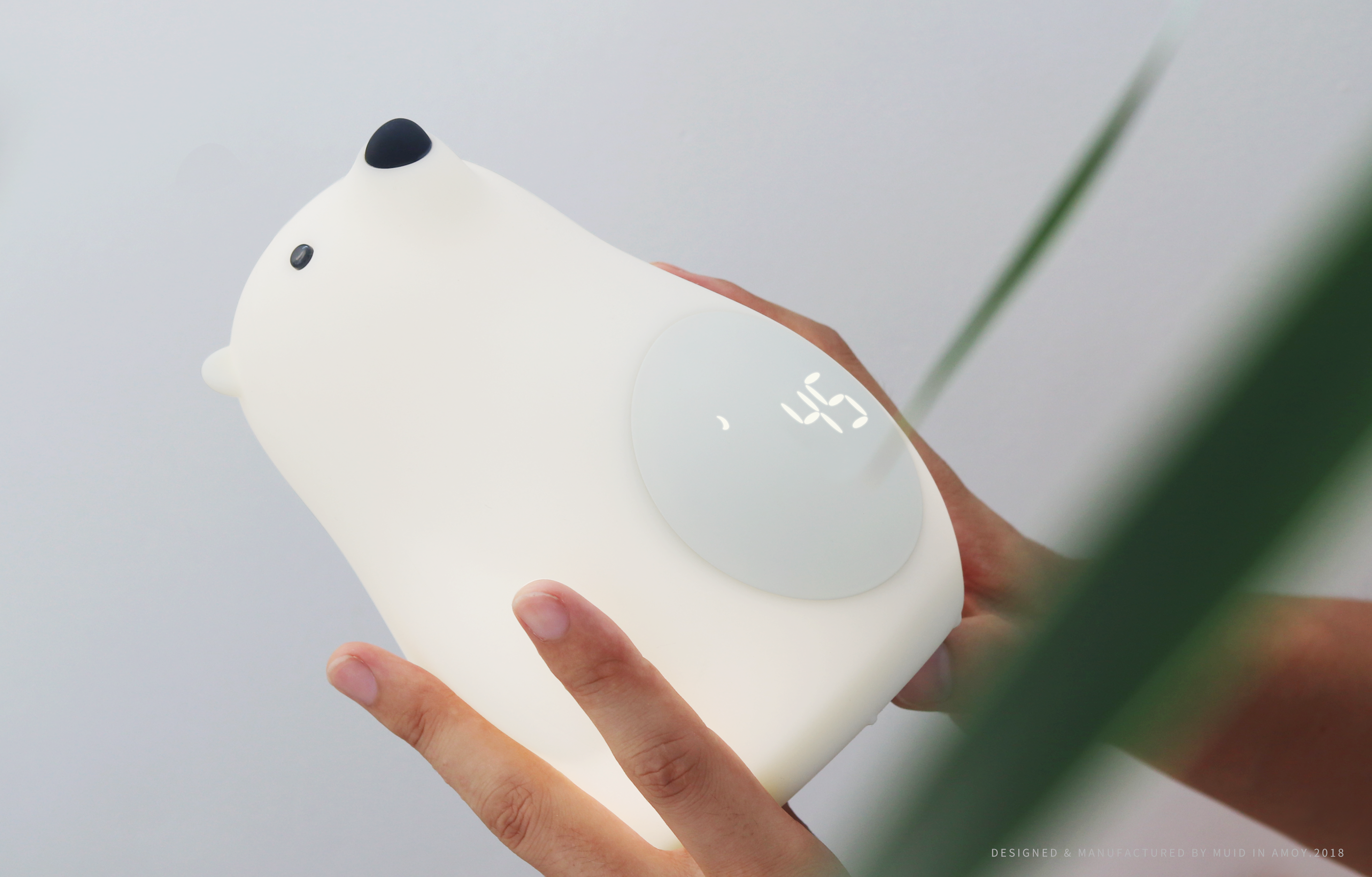 product design，industrial design，MUID，Night light，Wake up light，alarm clock，