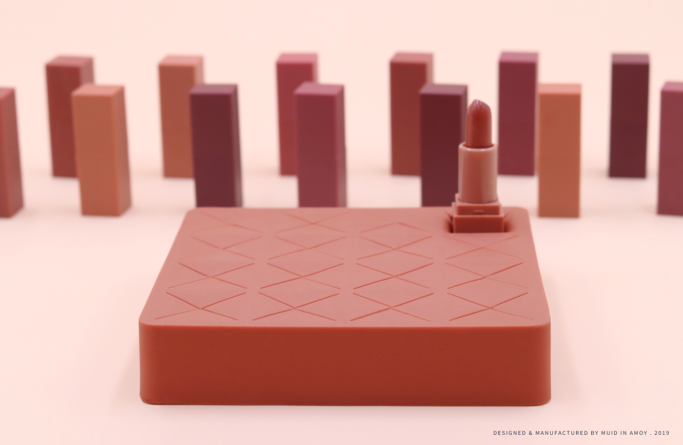 Lipstick box，Storage，MUID，industrial design，product design，