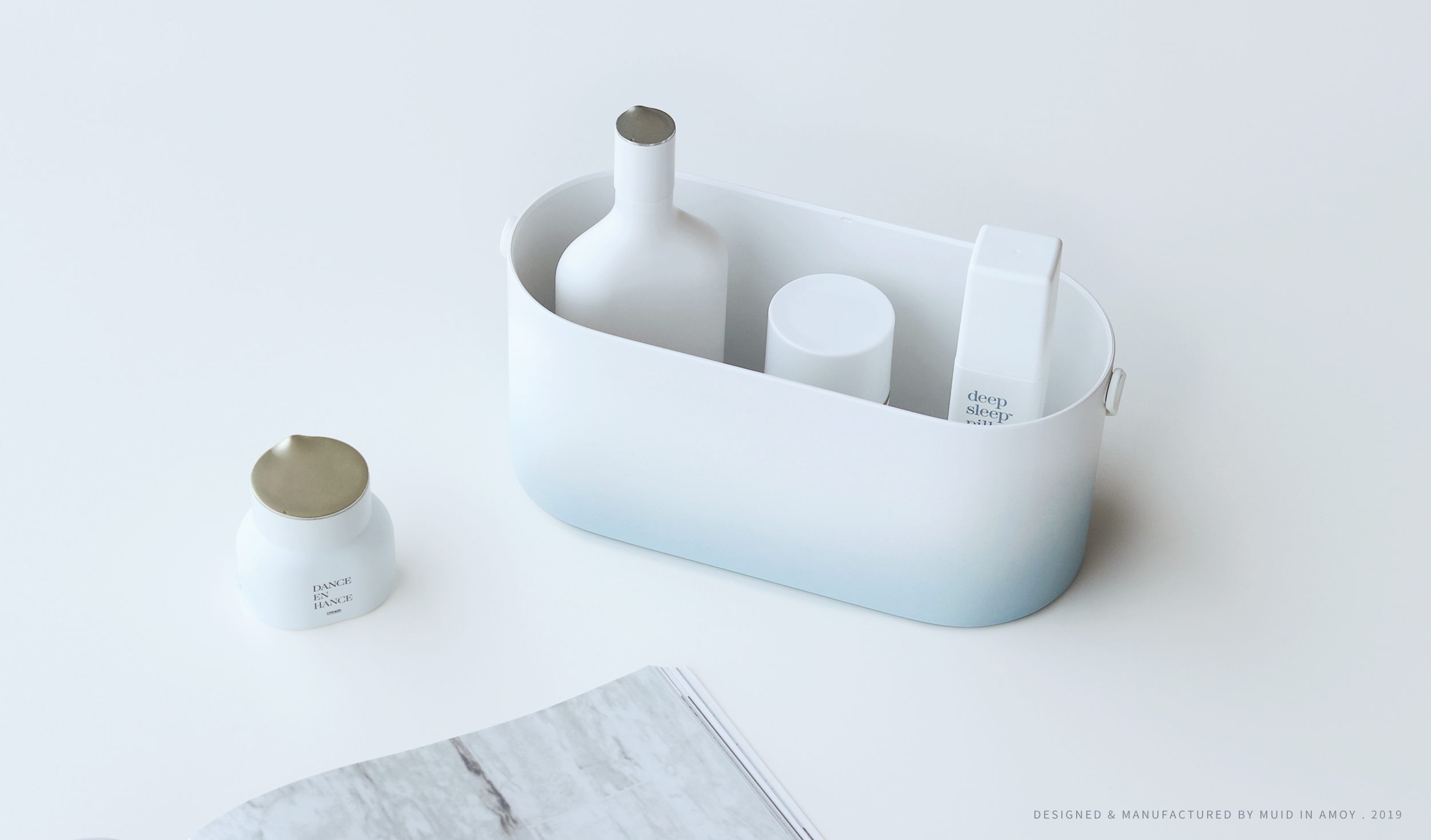 product design，industrial design，MUID，Storage，Beauty mirror，