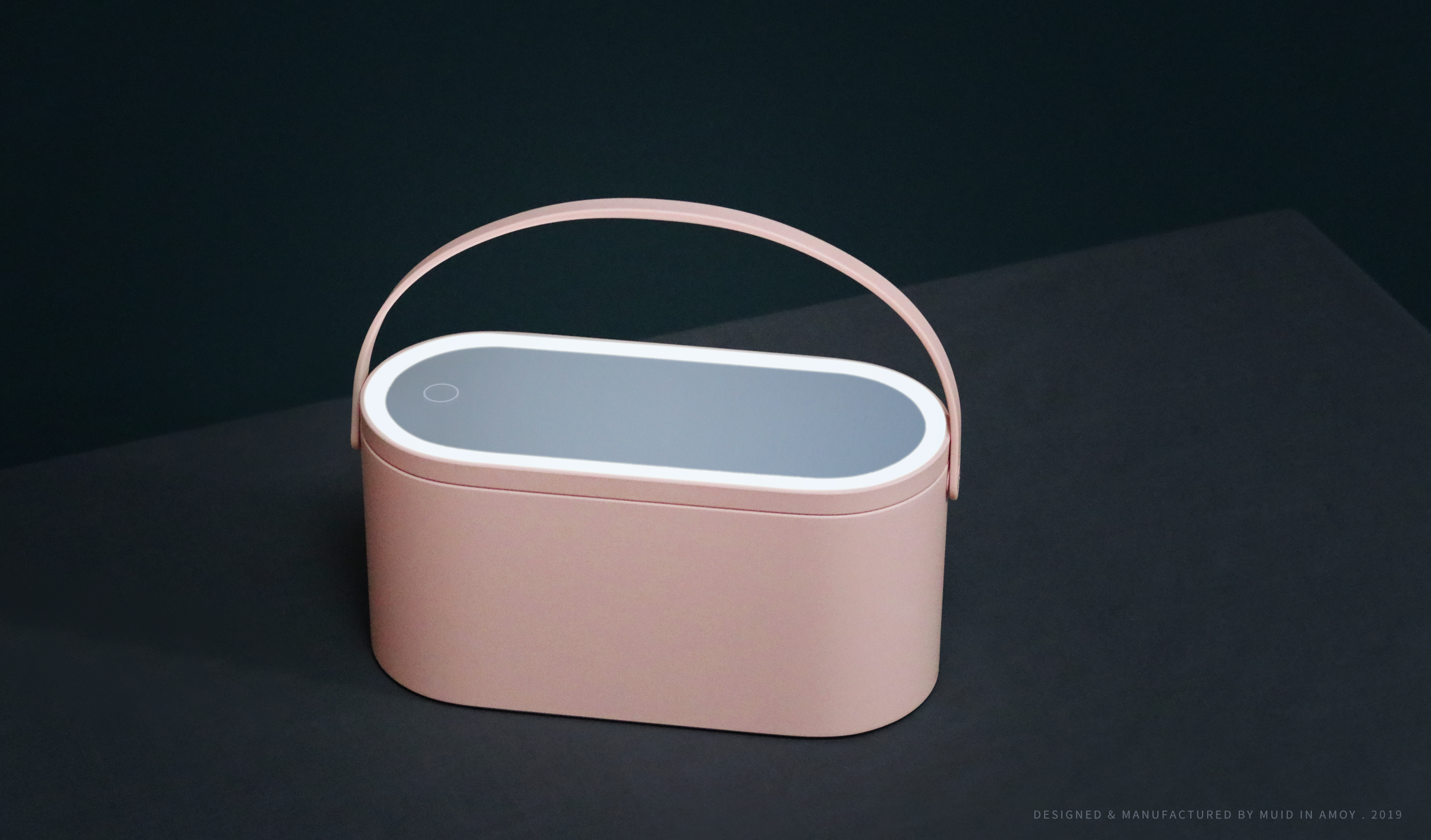 product design，industrial design，MUID，Storage，Beauty mirror，