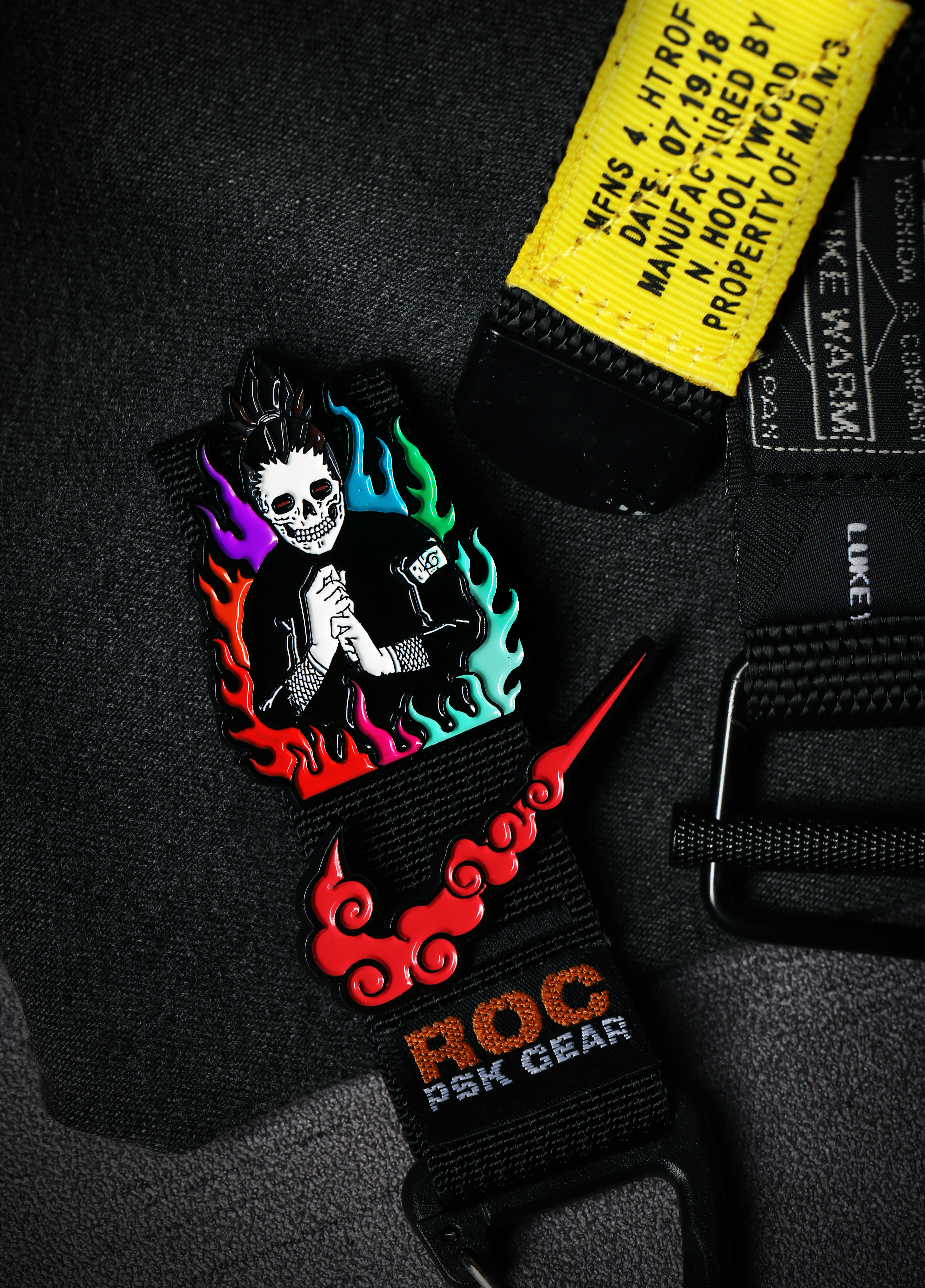 tminc潮设会火影忍者胸针金属徽章鹿丸nike对勾色系感人