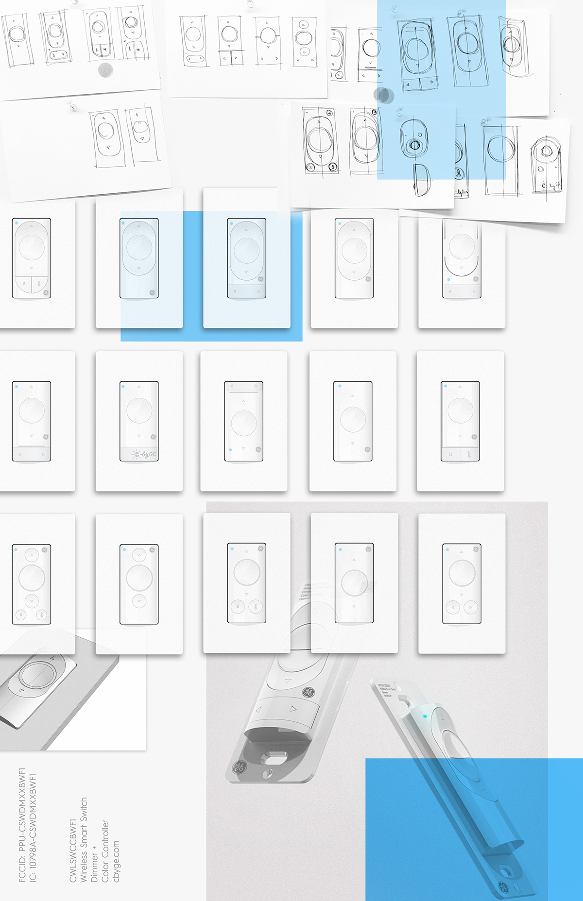 switch，Intelligent lighting，Smart home，brand，C by GE，