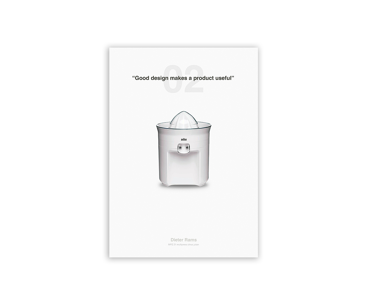 Less is better，Ten commandments of design，