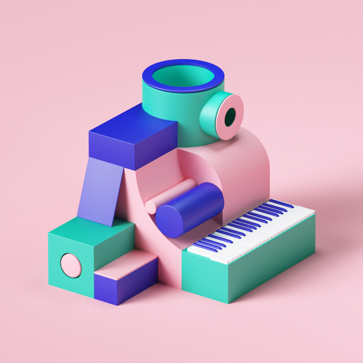 Digital intelligence，keyboard，LUMI，music，colour，luminescence，