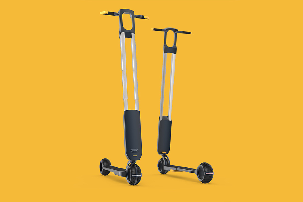 Switchscooter，Electric scooter，Fingerprint unlock，Public transportation，