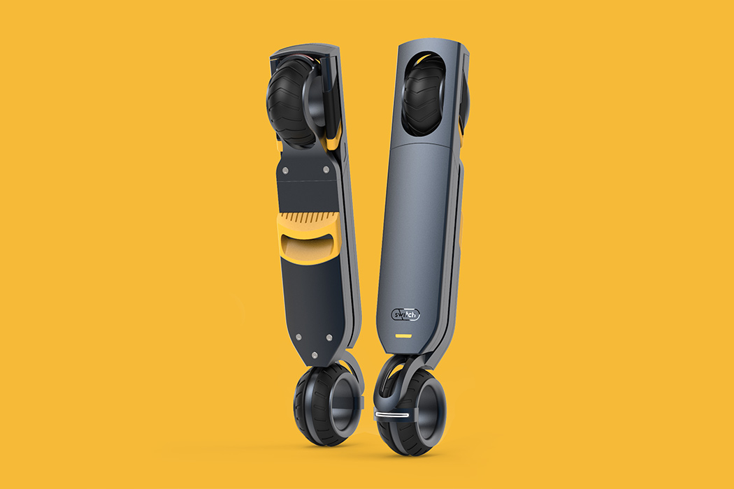 Switchscooter，Electric scooter，Fingerprint unlock，Public transportation，