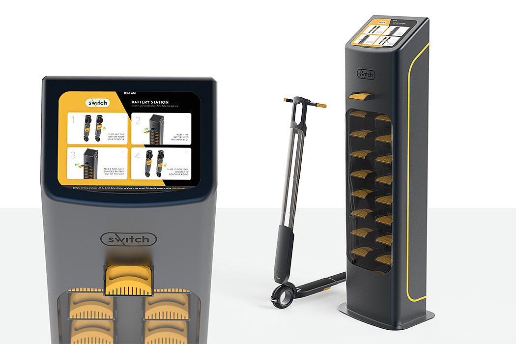 Switchscooter，Electric scooter，Fingerprint unlock，Public transportation，