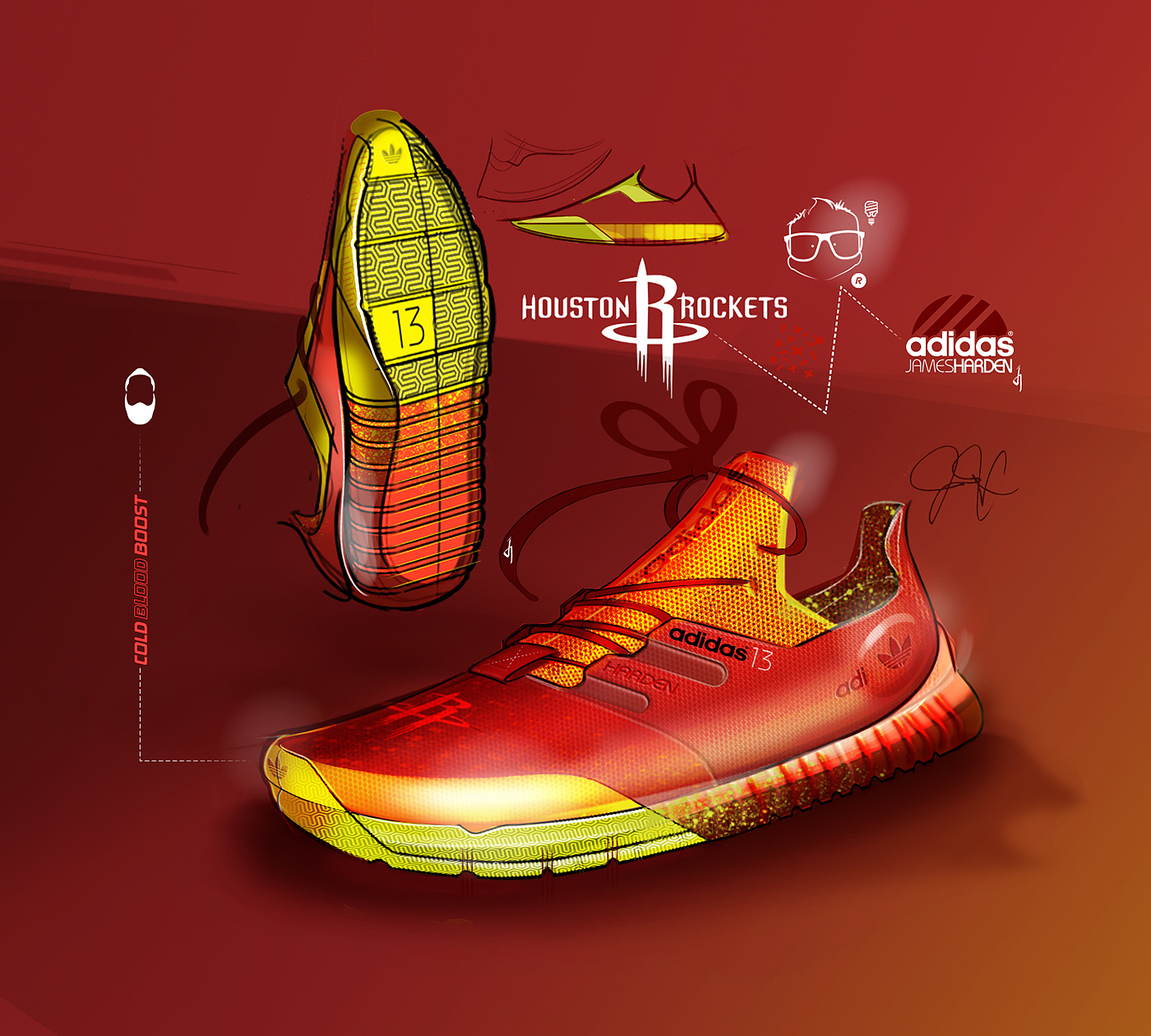 shoes，HightlightBrush ，motorcycle，delicate，design sketch，