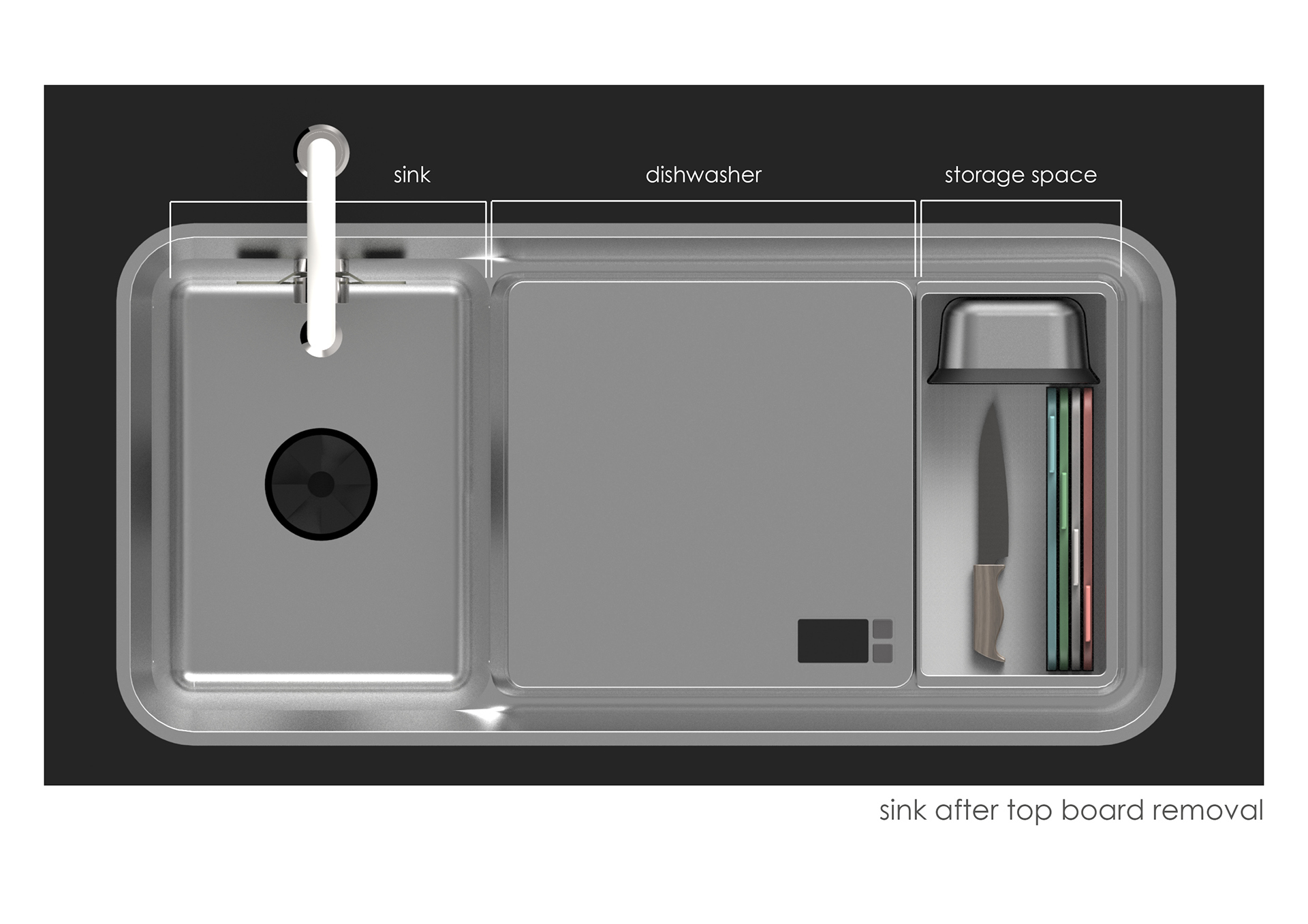 product design，industrial design，kitchen，Receive，Simplicity，