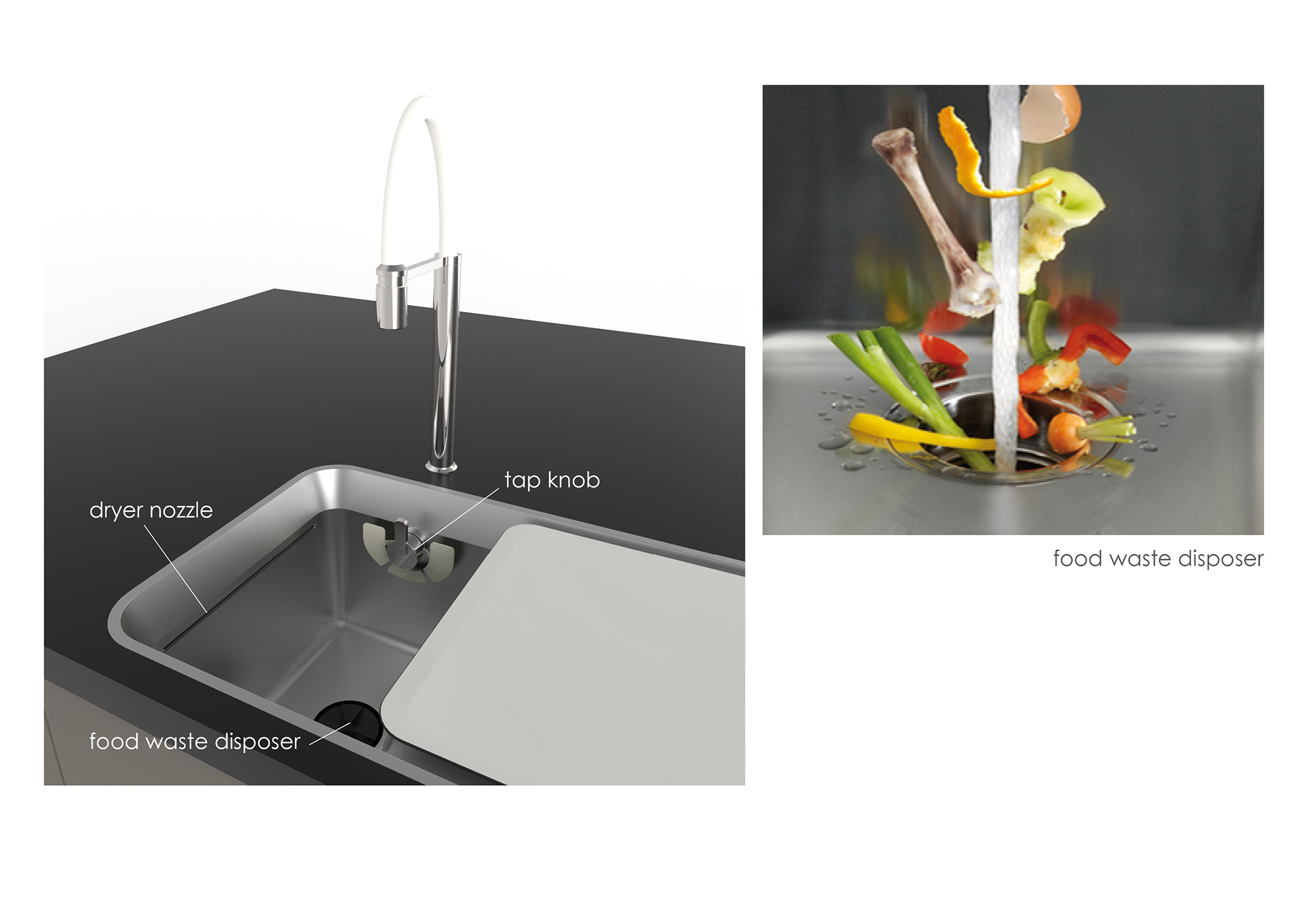 product design，industrial design，kitchen，Receive，Simplicity，