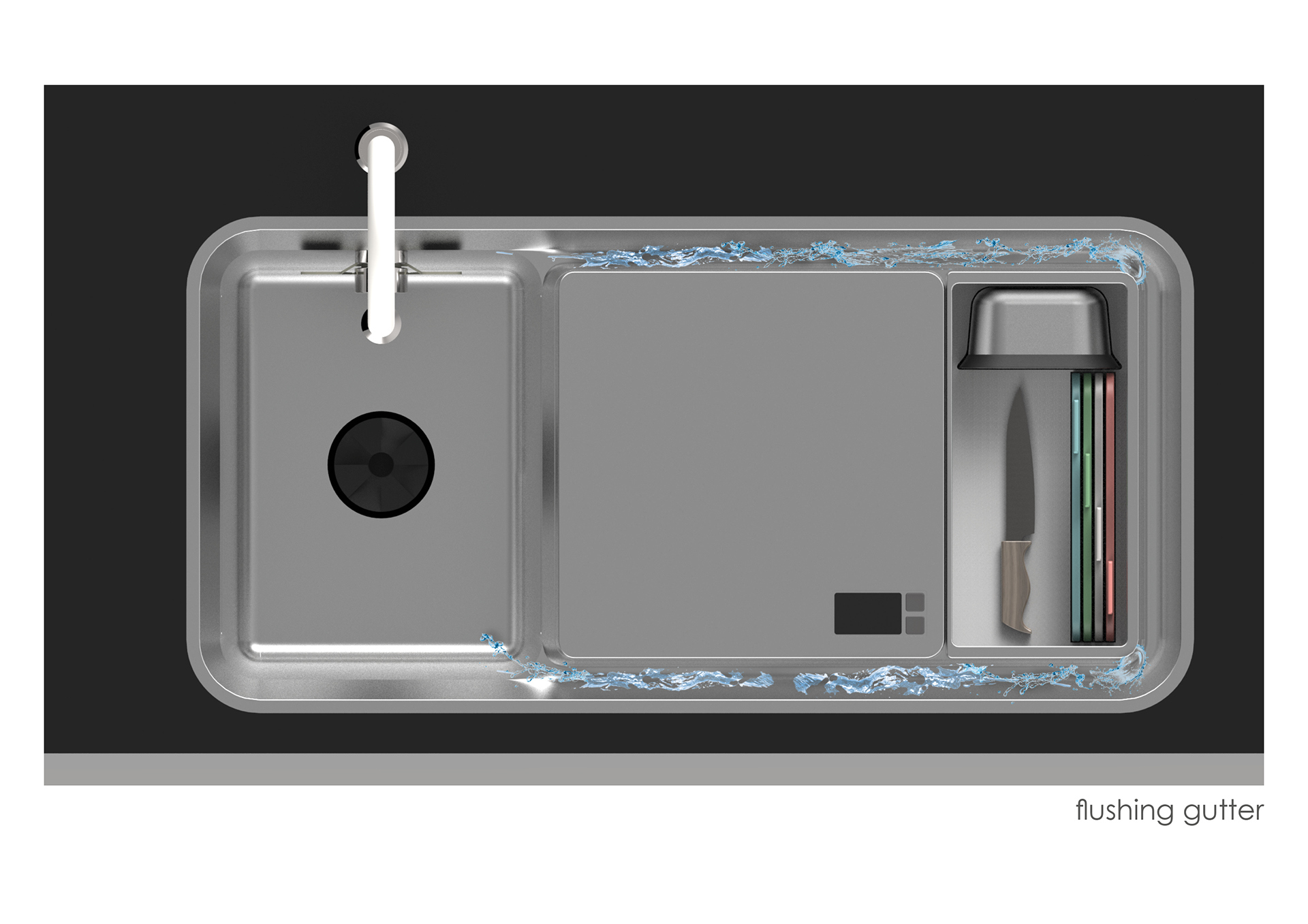 product design，industrial design，kitchen，Receive，Simplicity，