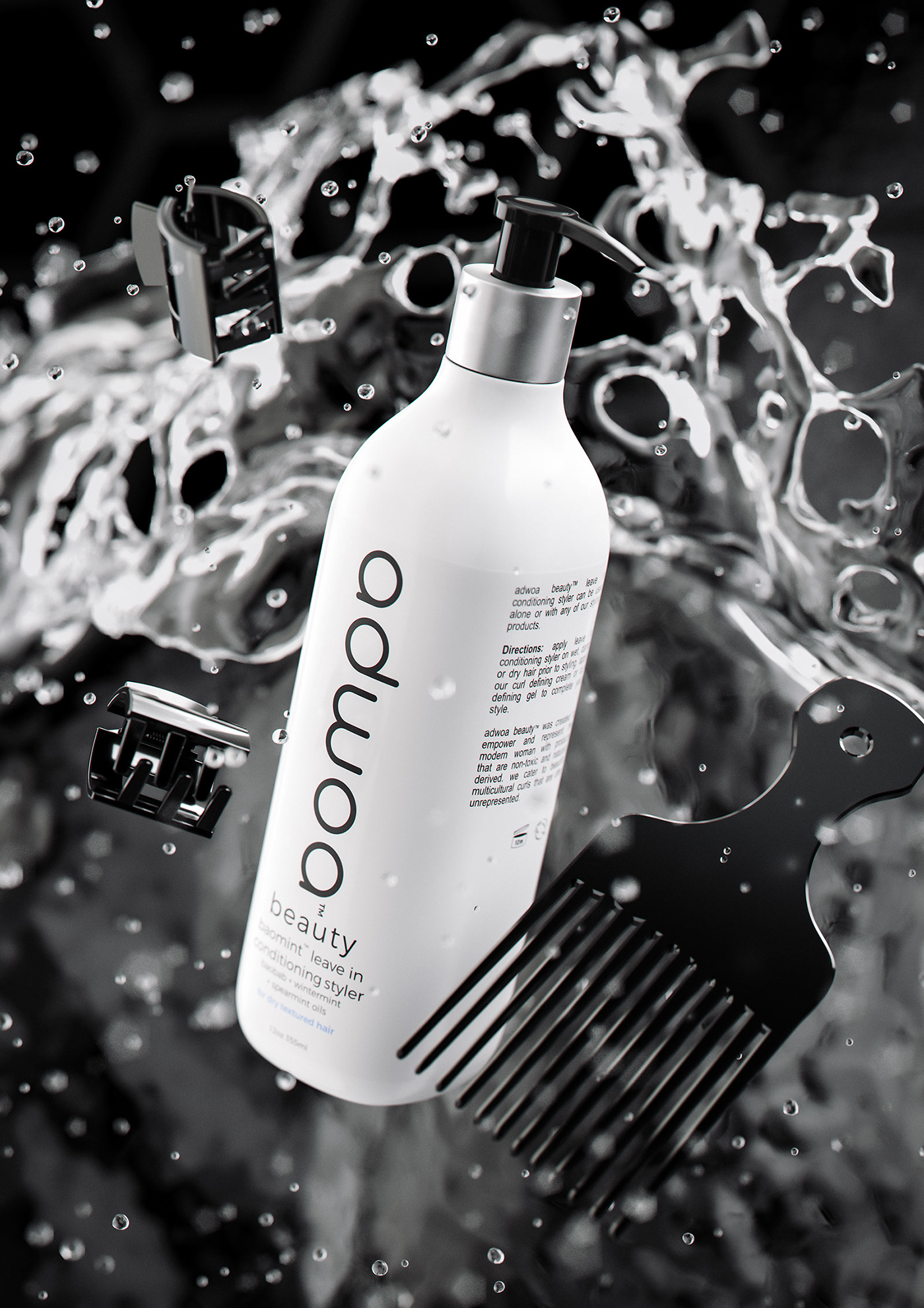 Cosmetics，cosmetology，adwoa beauty，attorney，Simple design，