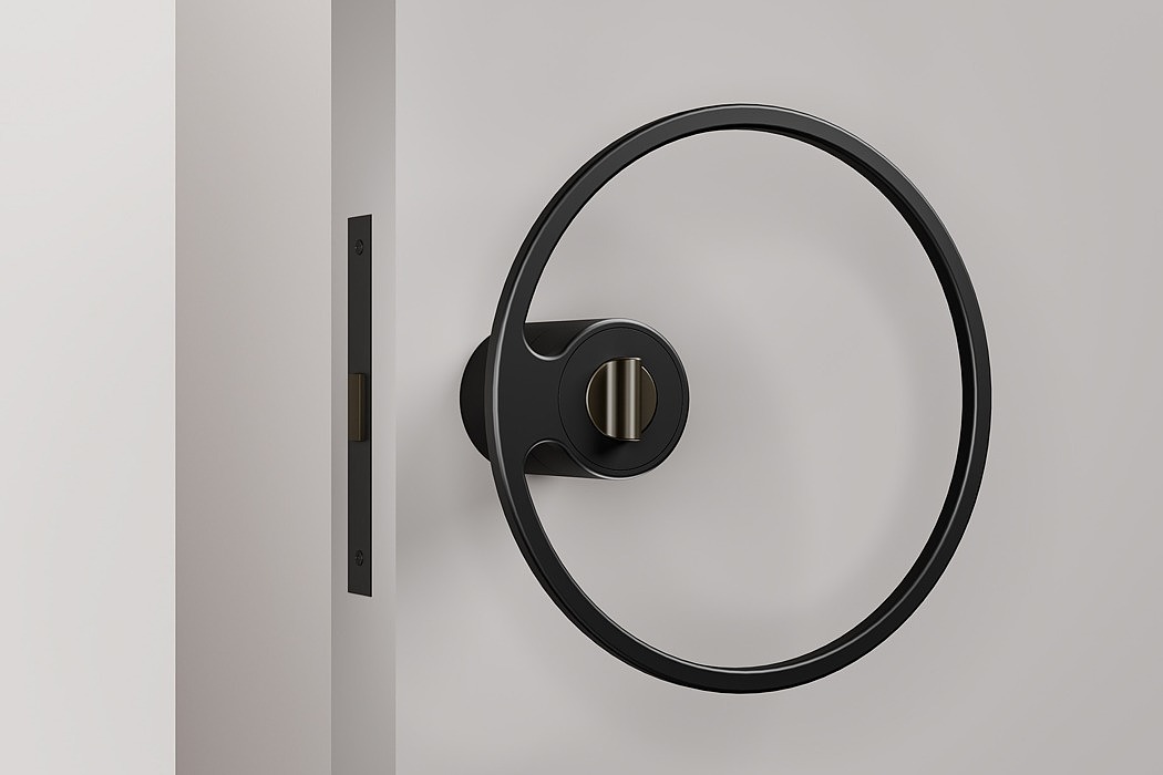Home furniture，door，handle，circular，Design，geometry，
