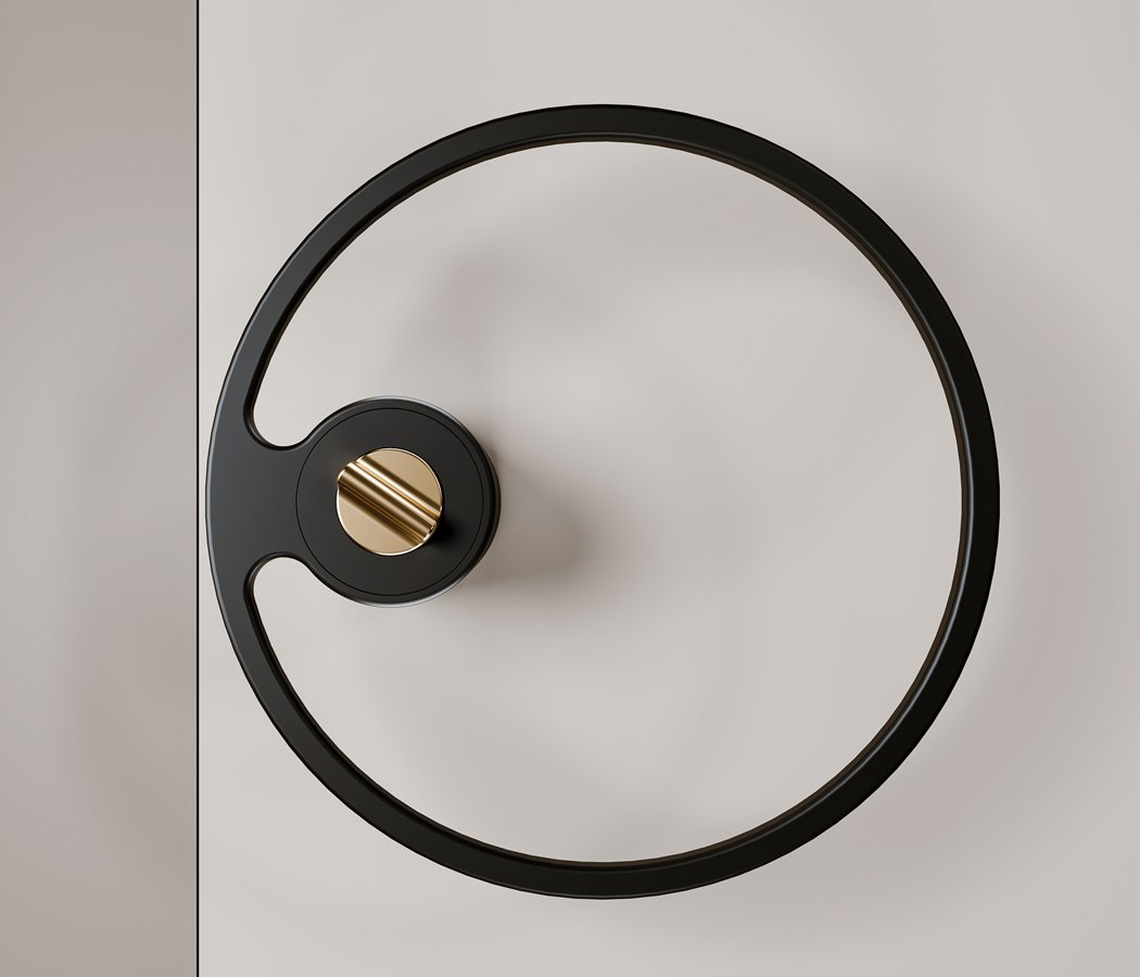 Home furniture，door，handle，circular，Design，geometry，