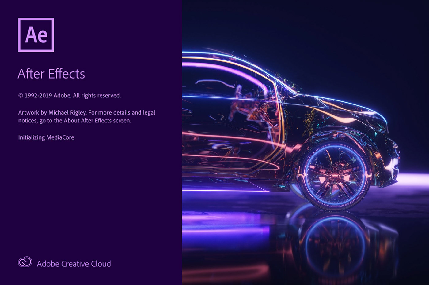 Visual design，After Effects，Startup screen，Graphic Artist Designer，