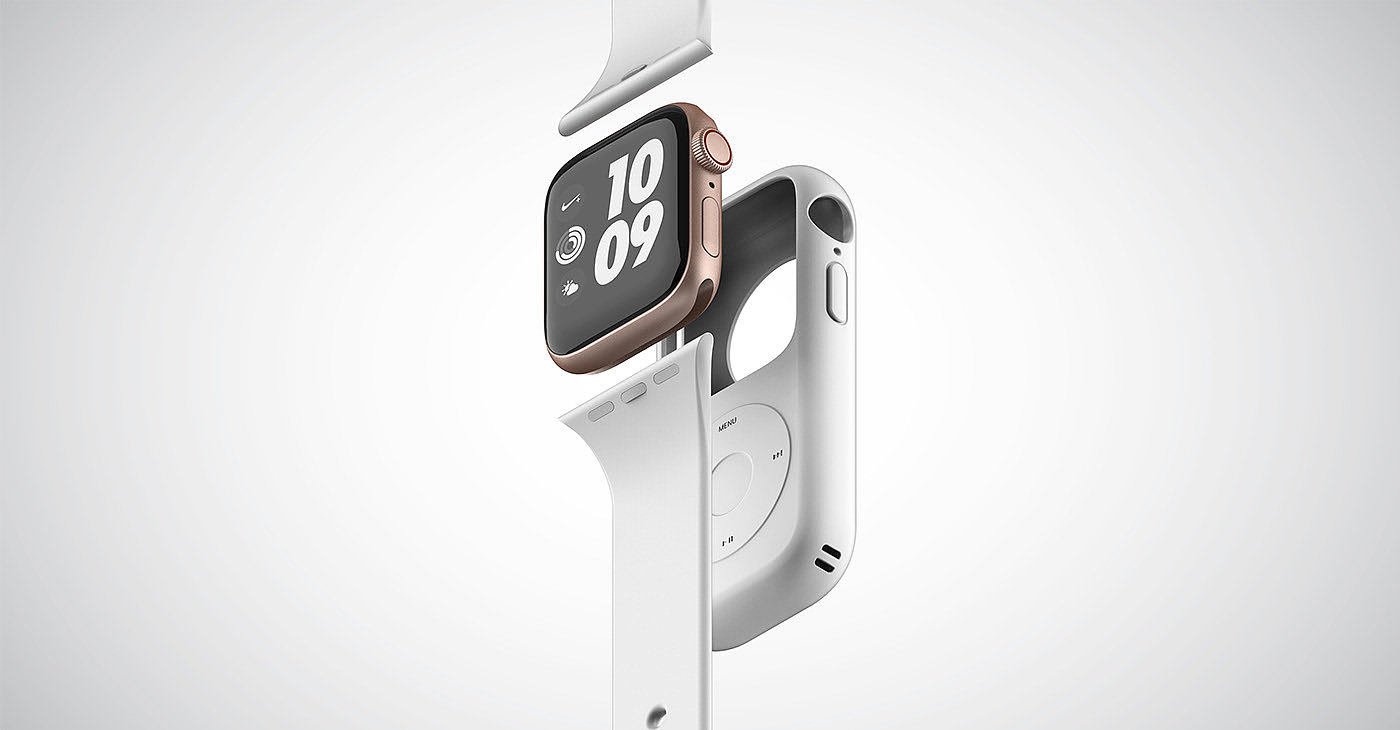 Digital intelligence，Apple，Apple watch，Wrist watch，clock dial，ipod，